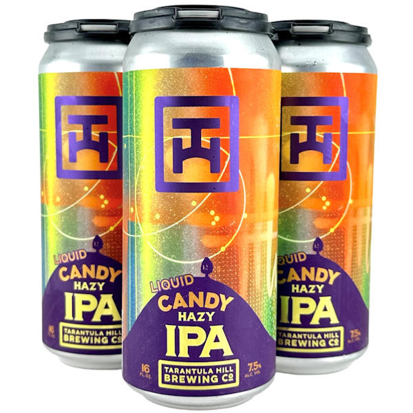 Tarantula Hill Brewing Liquid Candy Hazy IPA 16oz 4 Pack Cans Tarantula Hill Brewing Liquid Candy Hazy IPA 16oz 4 Pack Cans