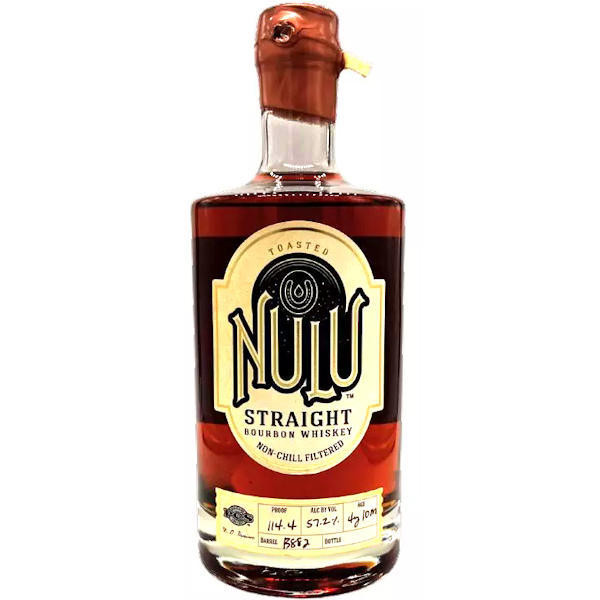 Nulu Toasted Single Barrel Straight Bourbon Whiskey 750ml