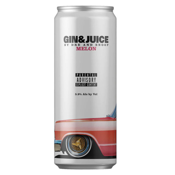 Gin & Juice by Dre and Snoop Melon Ready To Drink Cocktail 355ml 4-Pack Gin & Juice by Dre and Snoop Melon Ready To Drink Cocktail 355ml 4-Pack