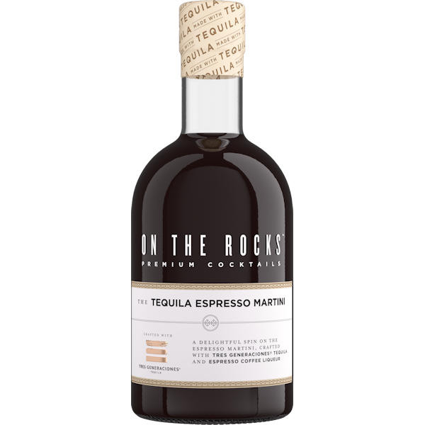 On The Rocks Tres Generaciones Tequila The Tequila Espresso Martini Ready-To-Drink Cocktail 375ml