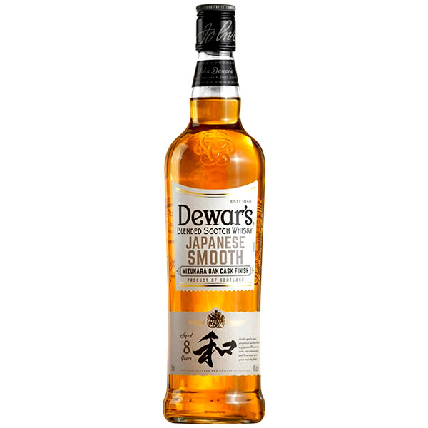 Dewar's Japanese Smooth 8 Year Old Mizunara Finished Blended Scotch Whisky  750ml