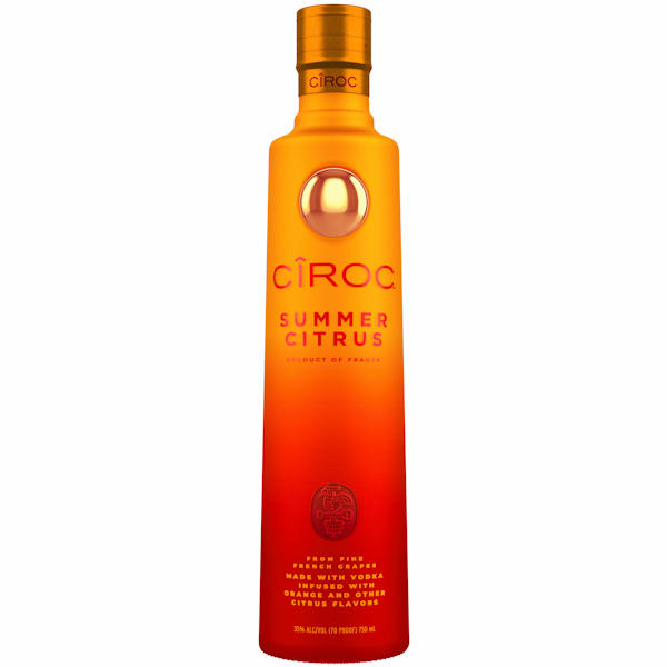 パフ♡Ciroc Summer Citrus & Passion2本セット Keystore - New Ciroc Vodka Summer Citrus and Tropical