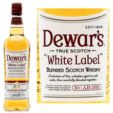 Dewar's White Label Blended Scotch Whisky 750ml