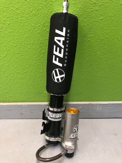 Stealth Black Feal Shock Covers