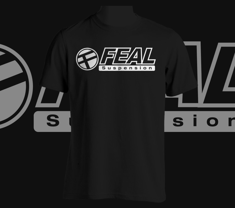 Feal White Logo T-Shirt