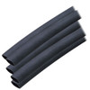 Ancor Adhesive Lined Heat Shrink Tubing (ALT) - 3\/8" x 12" - 5-Pack - Black [304124]