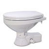 Jabsco Quiet Flush Freshwater Toilet - Regular Bowl w\/Standard Close Lid - 12V [37045-4092]