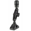 Scotty 152 Ball Mounting System w\/Gear-Head Adapter, Post  Combination Side\/Deck Mount [0152]