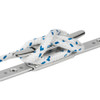 Schaefer Mid-Rail Chock\/Cleat Stainless Steel - 1-1\/4" [70-75]