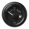 VDO Marine 2-1\/16" (52mm) ViewLine Fuel Level Gauge Empty-Full - 8-32V - 0-90 OHM - Black Dial  Round Bezel [A2C59514085]