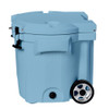 LAKA Coolers 30 Qt Cooler w\/Telescoping Handle  Wheels - Blue [1080]