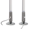 Scout 4' White VHF Antenna 3dB Stainless Steel Ferule w\/5M RG-58 Includes PL-259 [PF AN NVHF00044T]