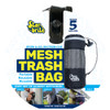 Star brite Mesh Trash Bag w\/Locking Suction Cup  Litter Guard Cinch Tie - 5 Gallons [52074]