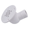 T-M Marine 90-Degree Cockpit Scupper Drain - White [CSD-92-DP]