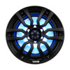 DS18 HYDRO 8" 2-Way Marine Speakers w\/RGB LED Lights 375W - Matte Black [NXL-8BK]