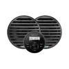 Aquatic AV GS2 Gauge Stereo  Pair of EC652 6.5" Black Speakers [CK304]