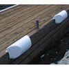 Dock Edge Dolphin Dockside Bumper 7" x 16" Straight - White [1060-W-F]