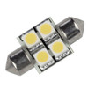 Lunasea Single-Sided 4 LED Festoon - 10-30VDC\/0.7W\/60 Lumens - Warm White [LLB-202W-21-00]