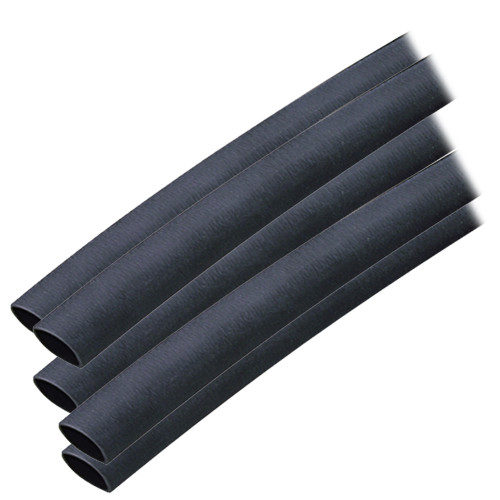 Ancor Adhesive Lined Heat Shrink Tubing (ALT) - 3\/8" x 6" - 5-Pack - Black [304106]