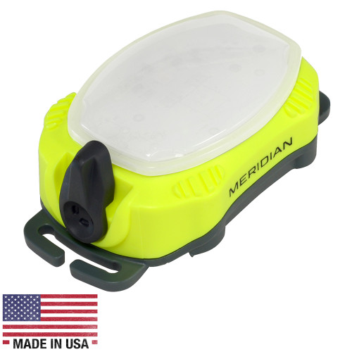 Princeton Tec Meridian Strobe \/ Beacon - Neon Yellow [ST-NY]