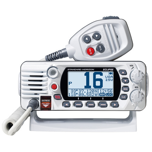 Standard Horizon GX1400G Fixed Mount VHF w\/GPS - White [GX1400GW]