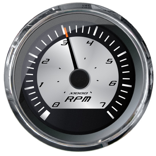 Faria Platinum 4" Tachometer - 7000 RPM (Gas - Inboard, Outboard  I\/O) [22009]