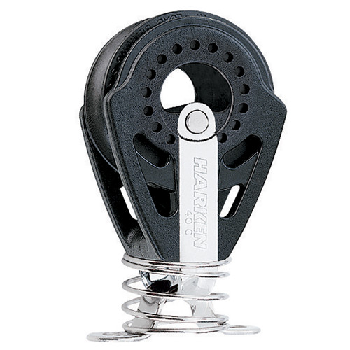 Harken 40mm Carbo Block w\/Spring  Eyestrap [2652]