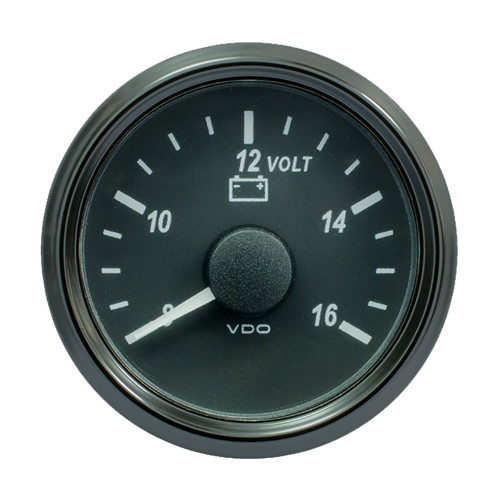 VDO SingleViu 52mm (2-1\/16") Voltmeter f\/12V Systems [A2C3832770030]