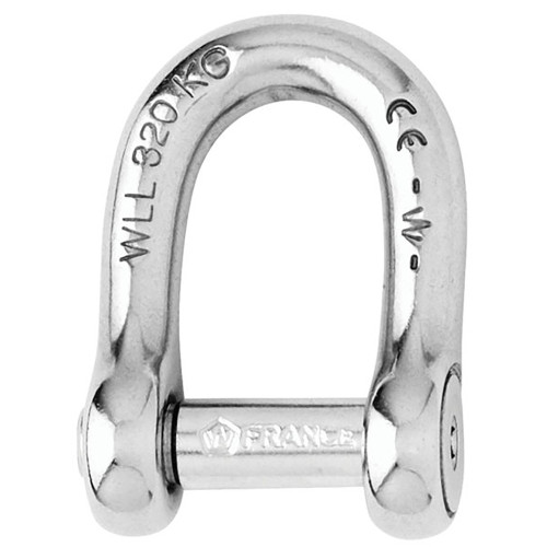 Wichard Self-Locking Allen Head Pin D Shackle - 8mm Diameter - 5\/16" [01304]