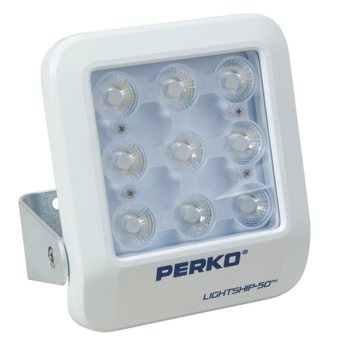 Perko Lightship 50 LED High Performance Floodlight - 12\/24V - White [1643050F0W]