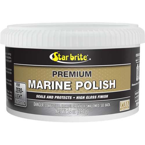 Star brite Premium Marine Polish - UV Protection  High Gloss Finish - 14 oz [85714]