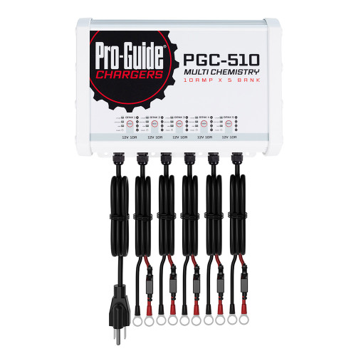 Pro-Guide 5 Bank On-Board Battery Charger - 12V - 40-Amp [PGC-510]