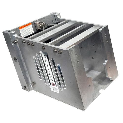 Bob's Machine 16" Setback Action Series Hydraulic Jack Plate - Silver [100-116001-NOPC-NOSPN-NG]