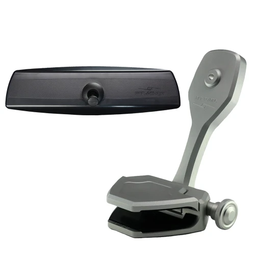 PTM Watersports Mirror\/Bracket VR-140 Pro  ZXR-370 - Titanium Grey [P12848-2370TEBGR]