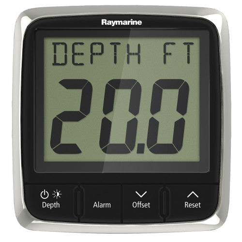 Raymarine i50 Depth Display System w\/Thru-Hull Transducer [E70148]