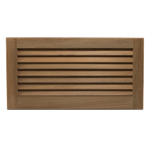 Whitecap Teak Louvered Insert - 9-3\/8" x 18" x 3\/4" [60716]