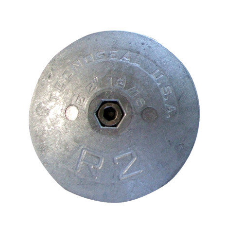 Tecnoseal R2 Rudder Anode - Zinc - 2-13\/16" Diameter [R2]