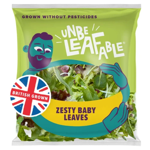 Unbeleafable Zesty Babyleaf Salad Ready To Enjoy Fresh