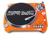 DJ-Tech SL-1300 MK6 Quartz Drive DJ Turntable - Orange