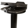 Ultimate Support MS-100B Angled Monitor Stands, 1 Pair