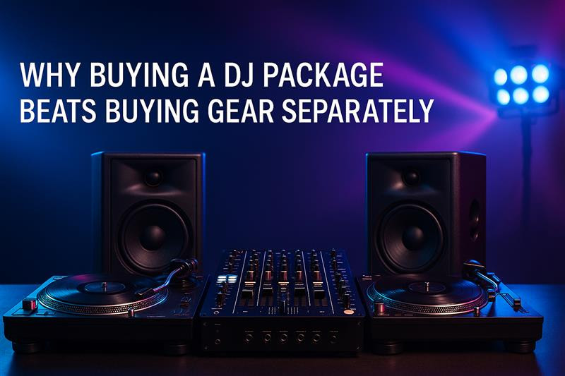 Why Buying a DJ Package Beats Buying Gear Separately
