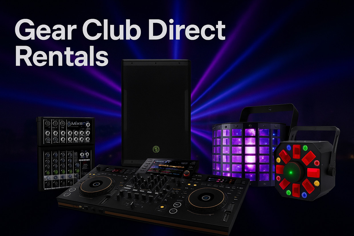 Why Gear Club Direct Is Chicago’s Top Choice for Audio, Lighting, and DJ Equipment Rentals