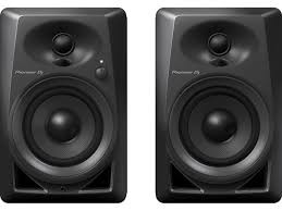 white pioneer speakers