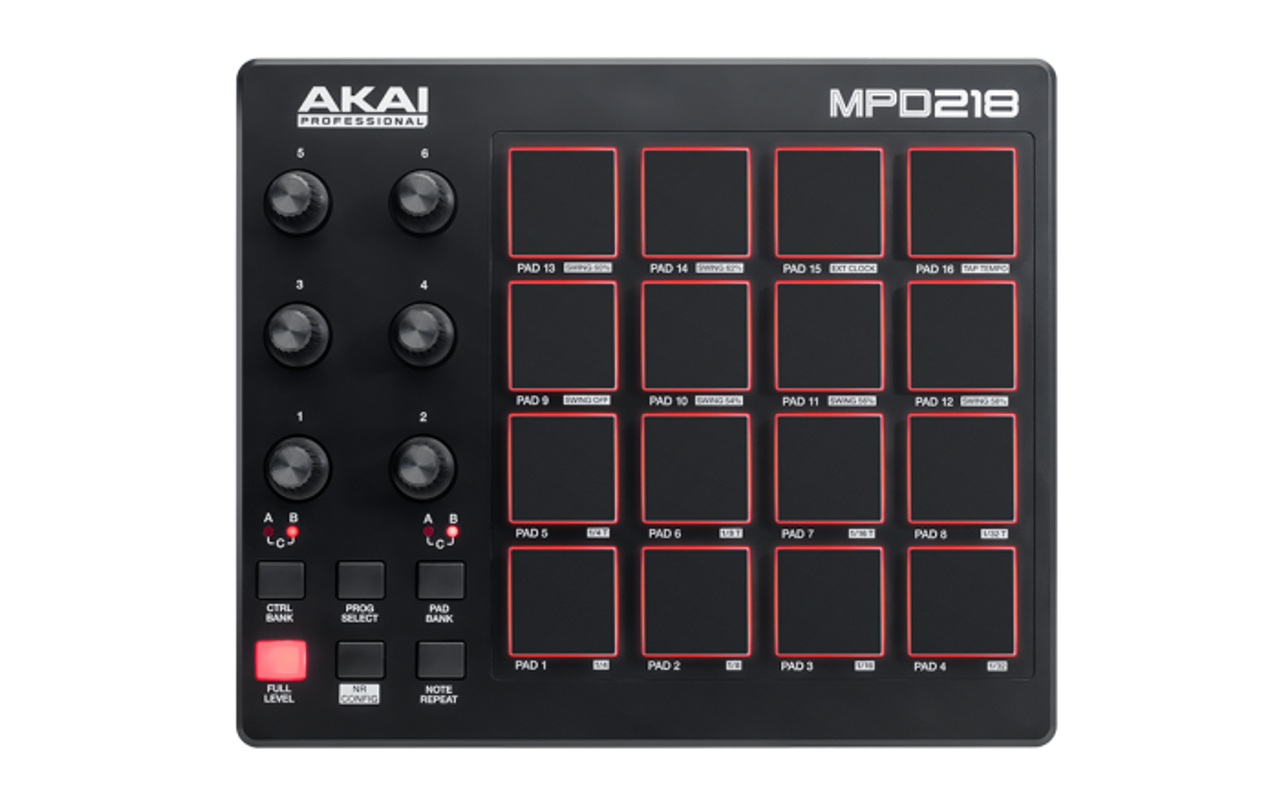 Akai Professional MPD218 MIDI Pad Controller