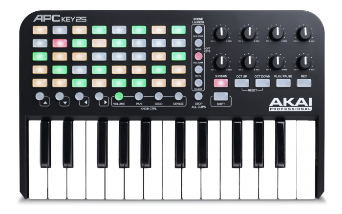 Akai Professional APC Key 25-25 Key MIDI Controller