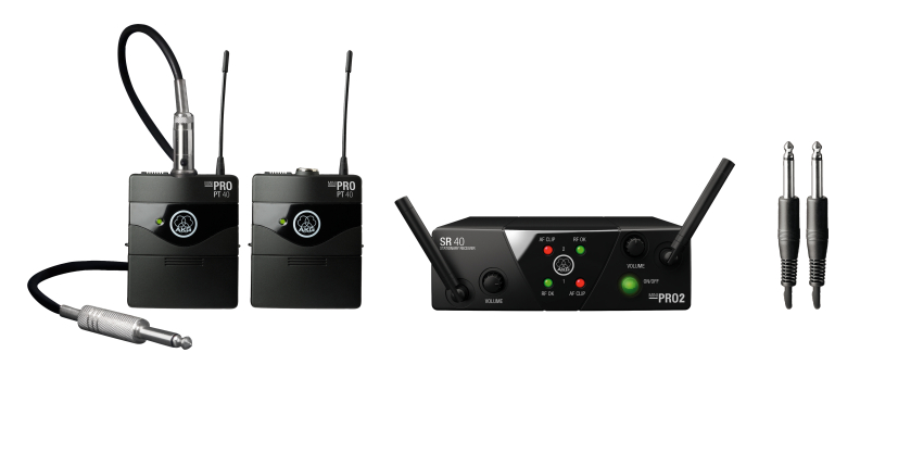 AKG MINI2INSTR-US25AB Wireless Microphone System 40 Mini2