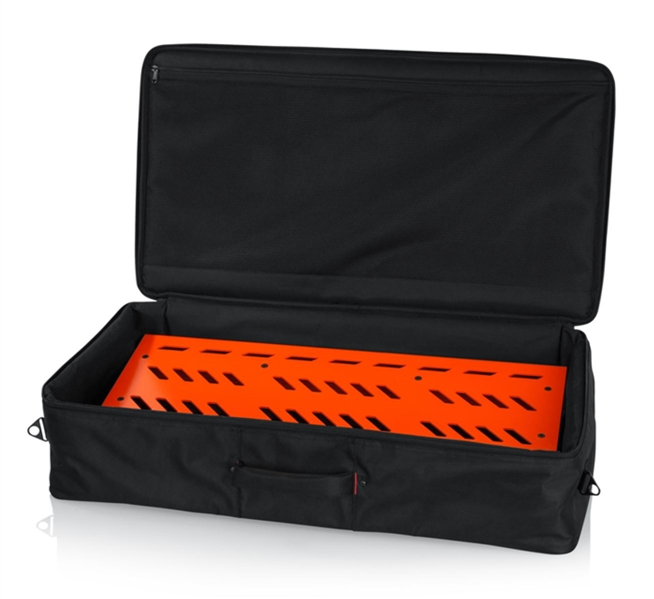 Orange Aluminum Pedal Board; Large w/ Carry Bag-GPB-BAK-OR - Gator Cases