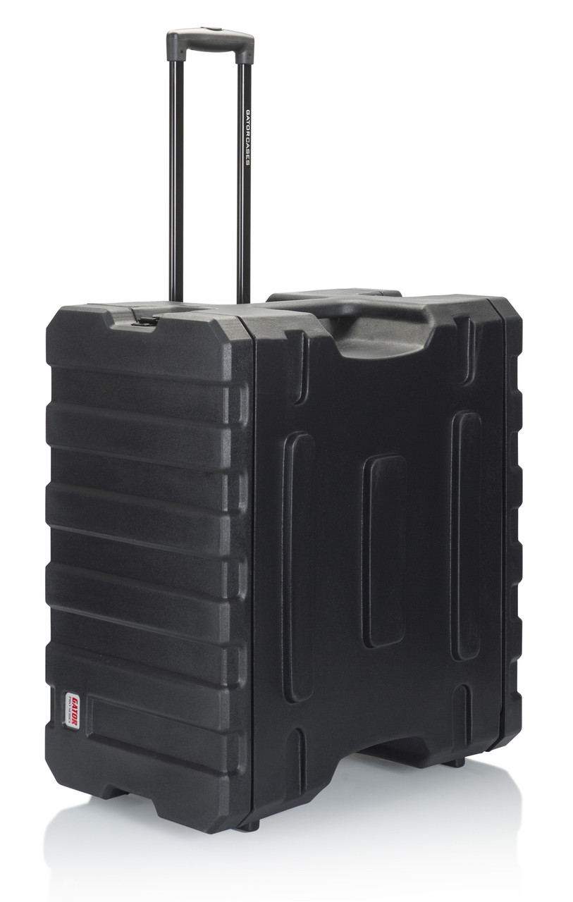 Gator Cases G-PROR-6U-19 6U, 19'' Deep Molded Audio Rack; w/ wheels