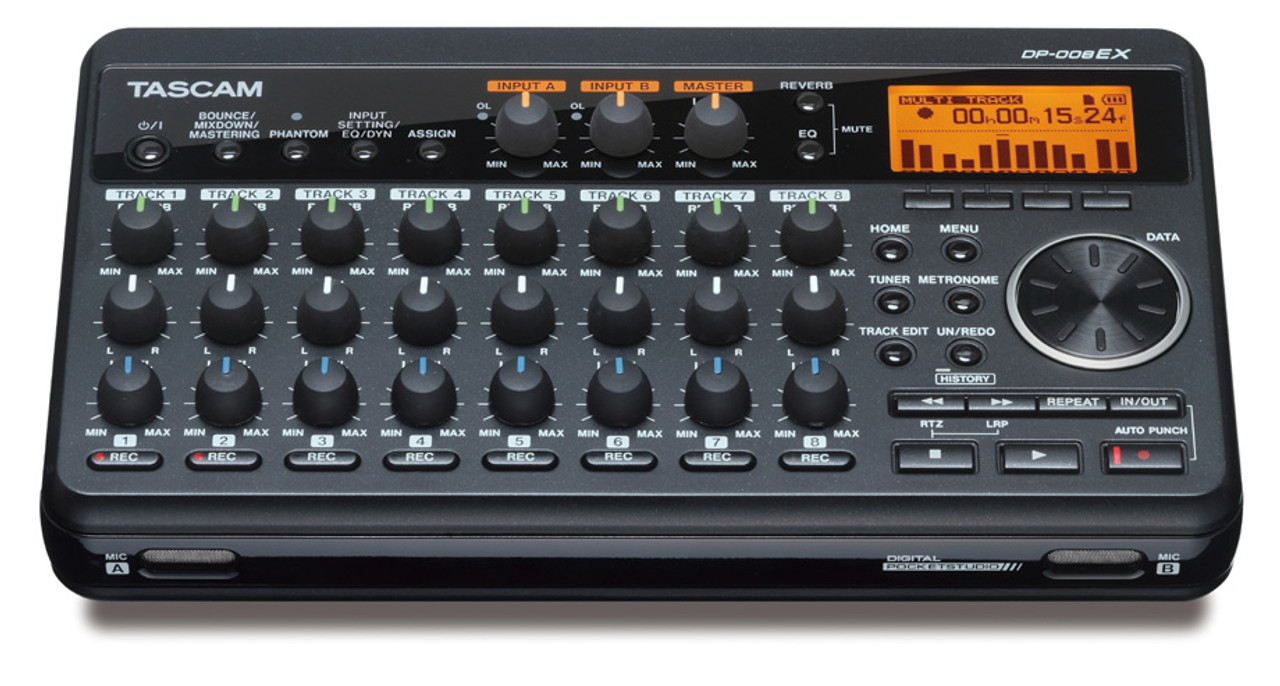 Tascam DP-008EX 8 TRACK DIGITAL POCKETSTUDIO