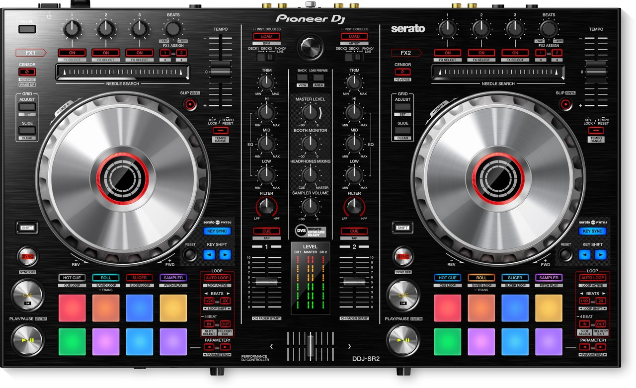Pioneer DJ DDJ-SR2 Share Portable 2-channel controller for Serato 